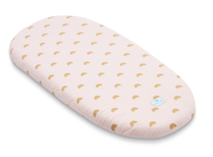 prześcieradło-do-kosza-mojżesza-rainbow