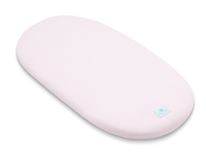 prześcieradło do kosza mojżesza - różowe