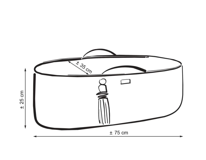 kosz mojżesza ze stojakiem