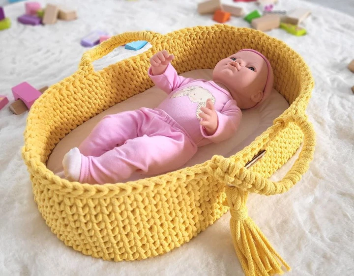 kosz mojżesza dla lalek