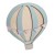 lampka z drewna balon