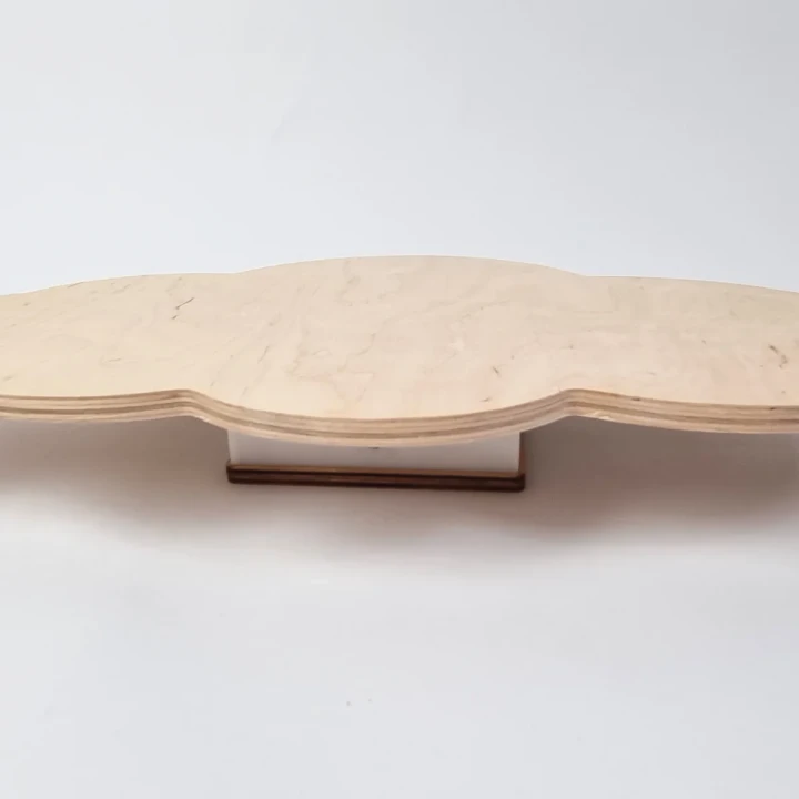 lampka nocna drewniana - chmurka