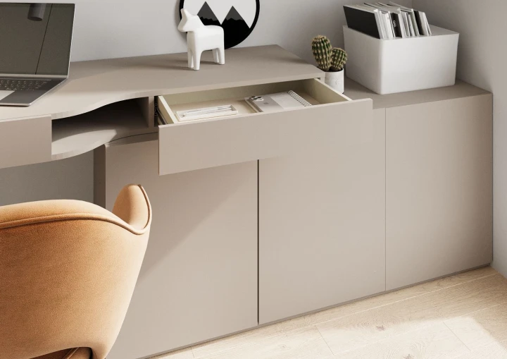 biurko z szafkami woow