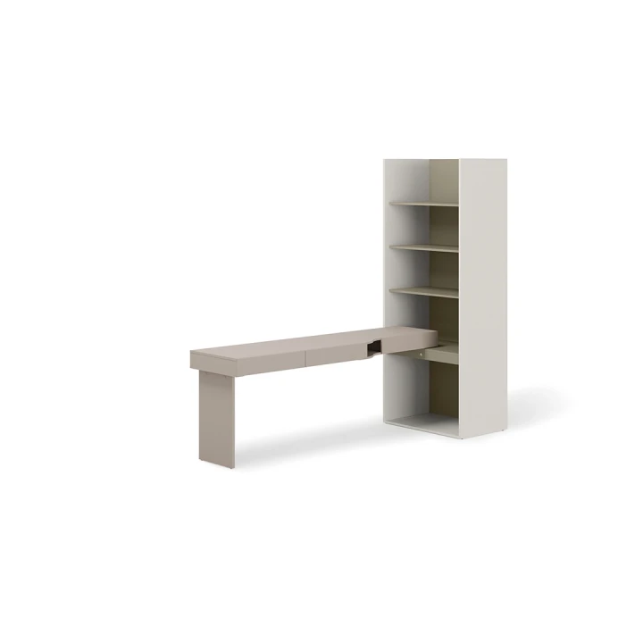 biurko z regałem woow