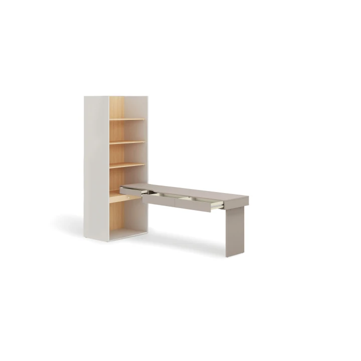 biurko z regałem woow