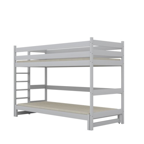 łóżko na antresoli z wysuwanym spaniem