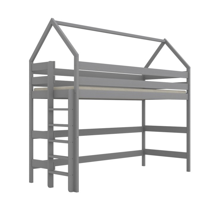 łóżko domek na antresoli