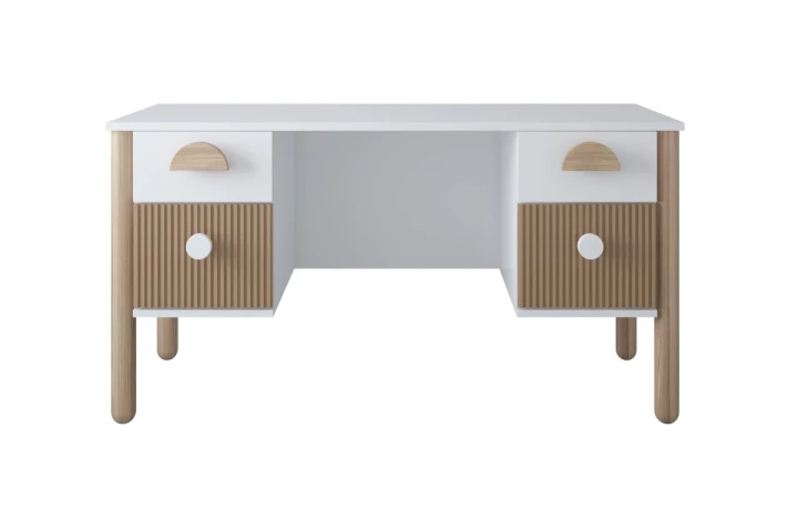 biurko dla dziecka białe Cocolo - front