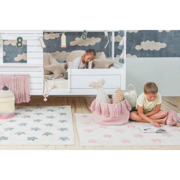 dywan w gwiazdki