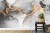 Fototapeta Black Gold Abstract Background Of Marble Liquid Ink Art Painting On Paper