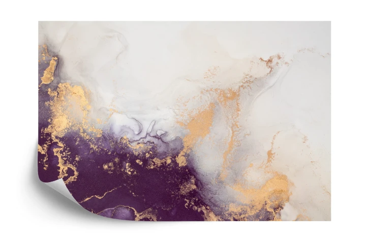 Fototapeta Marble Ink Abstract Art From Exquisite Original Painting For Abstract Background