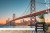 Fototapeta San Francisco Skyline With Oakland Bay Bridge At Sunset, California, Usa