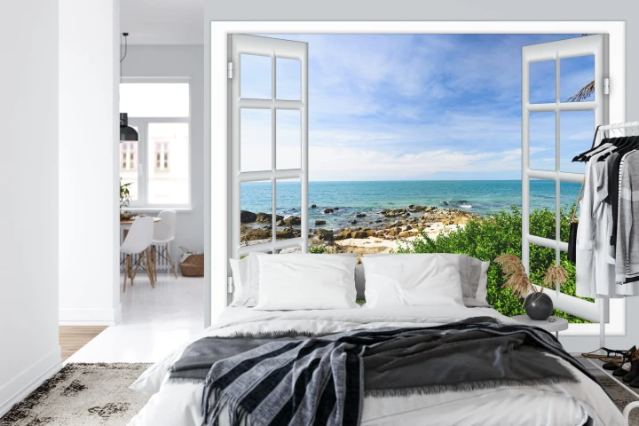 Fototapeta Sea View Open Window