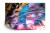 Fototapeta Abstract Colorful Liquid Water Splash And Bubbles Background. Macro Photography