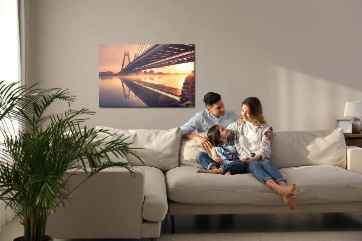 Obraz Na Płótnie Most Im. Kard. F. Macharskiego, Kraków