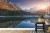Fototapeta Incredible Nature Landscape. Amazing Lake Jasna With Of A Mirror Reflection. Stunning Vivid Nature Scenery Of Slovenia. Wild Nature Image. Concept Ideal Resting Place. Scenic Image In Autumn Time