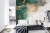 Fototapeta Marble Ink Abstract Art From Exquisite Original Painting For Abstract Background