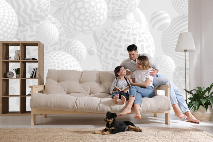 Fototapeta Nowoczesne Kule 3D