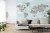 Fototapeta Animals World Map For Kids Wallpaper Design