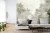 Fototapeta Tropical Trees And Leaves In Foggy Forest Wallpaper Design - 3D