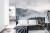 Fototapeta Mglisty Las Sosnowy