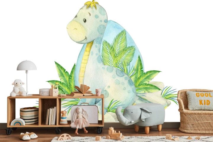 Fototapeta Mały Dinozaur I Natura