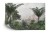 Fototapeta Tropical Trees And Leaves For Digital Printing Wallpaper, Custom Design Wallpaper - 3D