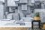 Fototapeta Geometric 3D Background