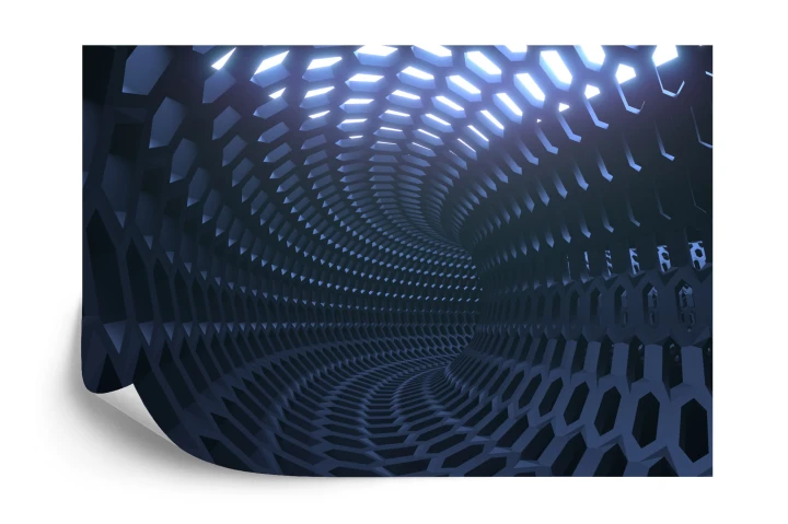 Fototapeta 3D Tunel - Abstrakcja