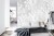 Fototapeta Beautiful, Elegant Paper Flower In The Style Of Hand-Made On A White Wall. 3D