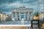 Fototapeta Brama Brandenburska Zimą