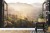 Fototapeta Landscape Nature View Background. View From Window At A Wonderful Landscape Nature View With Rice Terraces And Space For Your Text In Chiangmai, Thailand