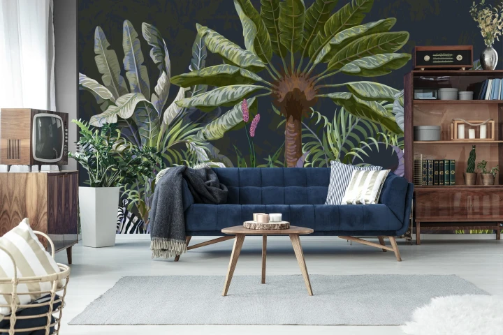 Fototapeta Zwierzęta Wśród Palm I Roślin