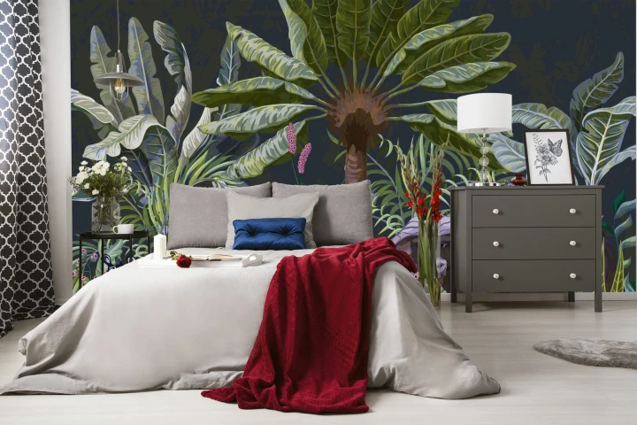 Fototapeta Zwierzęta Wśród Palm I Roślin