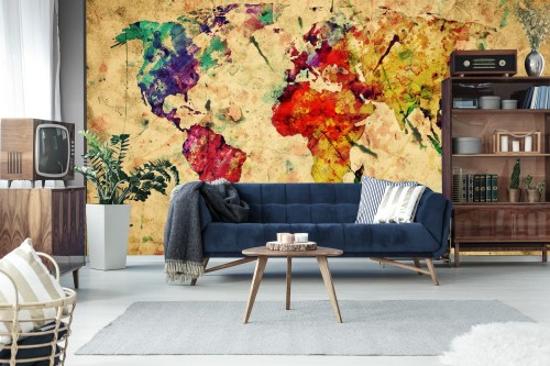 Fototapeta Mapa Świata