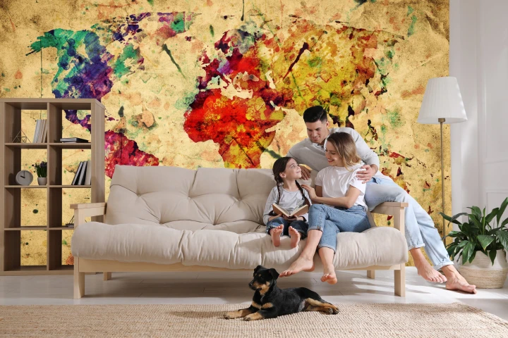 Fototapeta Mapa Świata