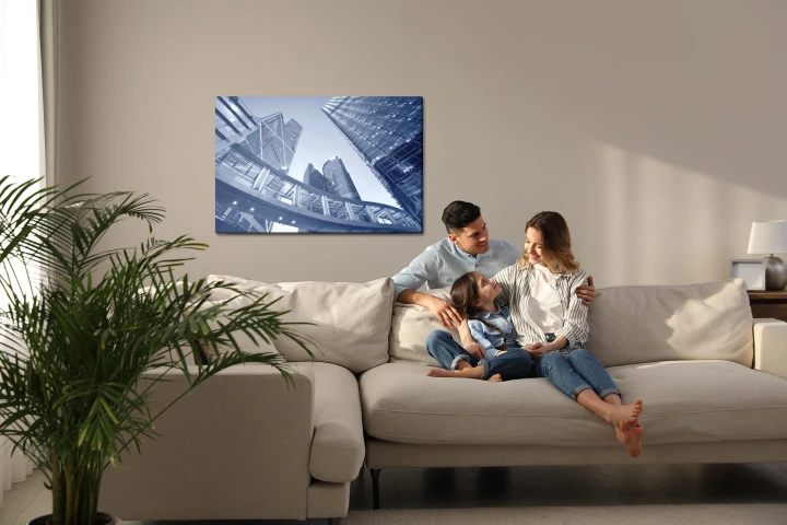 Obraz Na Płótnie Współczesna Architektura, Hongkong