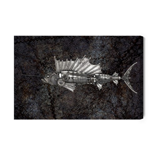 Obraz Na Płótnie Żaglica W Stylu Steampunk