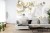 Fototapeta Abstract Floral And Butterfly Background With Frame For 3D Living Room Bedroom Tv 3D Wallpaper Home Decoration Mural Wallpaper For Walls