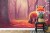 Fototapeta Woodland Fox In Autumn, Created With Ai, Artificial Intelligence