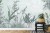 Fototapeta Tropical Trees And Leaves For Digital Printing Wallpaper, Custom Design Wallpaper - 3D