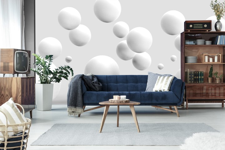 Fototapeta Optyczne Kule 3D