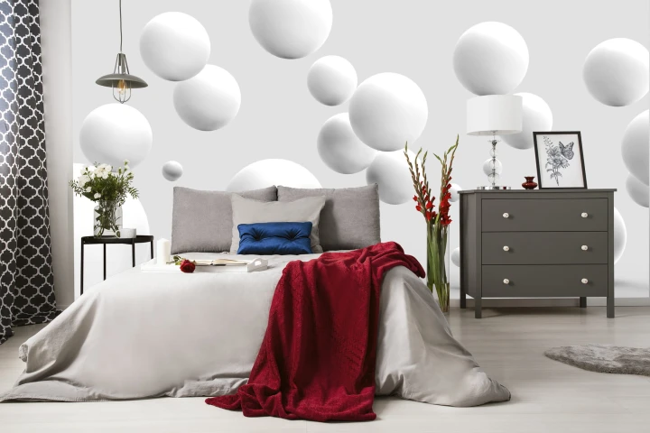 Fototapeta Optyczne Kule 3D