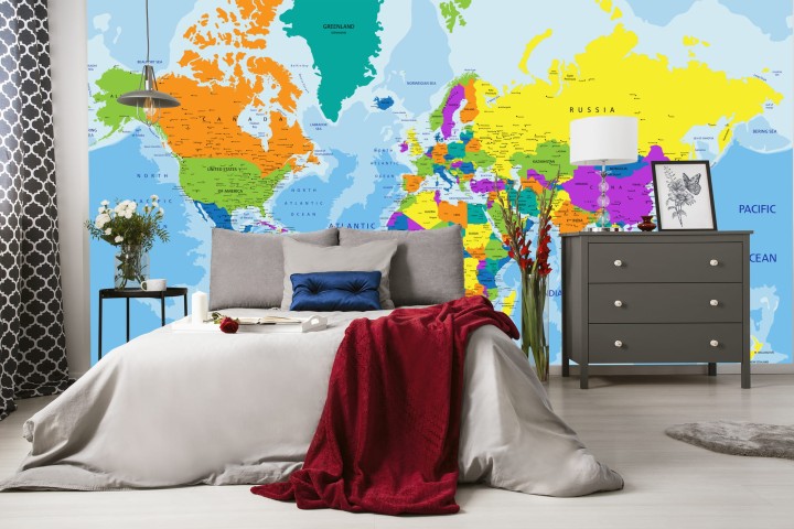 Fototapeta Mapa Świata