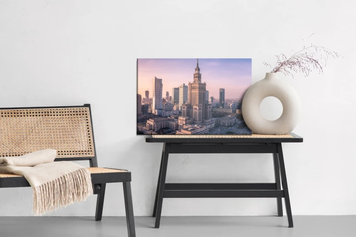 Obraz Na Płótnie Panorama Miasta Warszawy