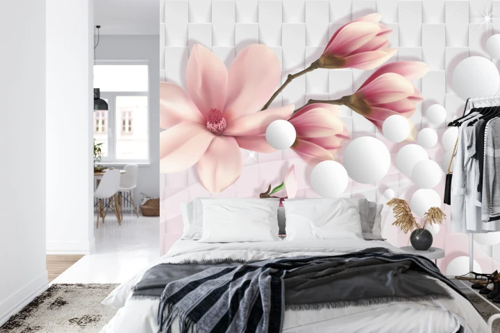 Fototapeta Kolorowa Magnolia
