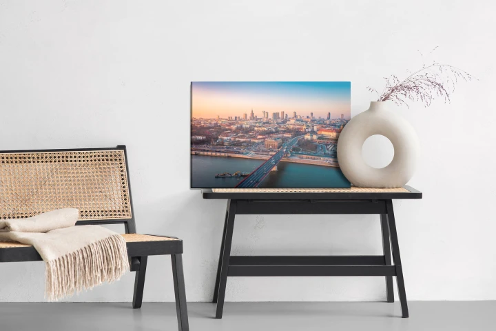 Obraz Na Płótnie Warszawa O Świcie