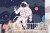 Fototapeta Astronauta W Kosmosie I Planety