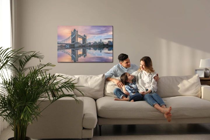 Obraz Na Płótnie Panorama Londynu 3D