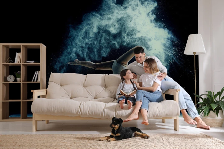 Fototapeta Gimnastyczka Podczas Występu